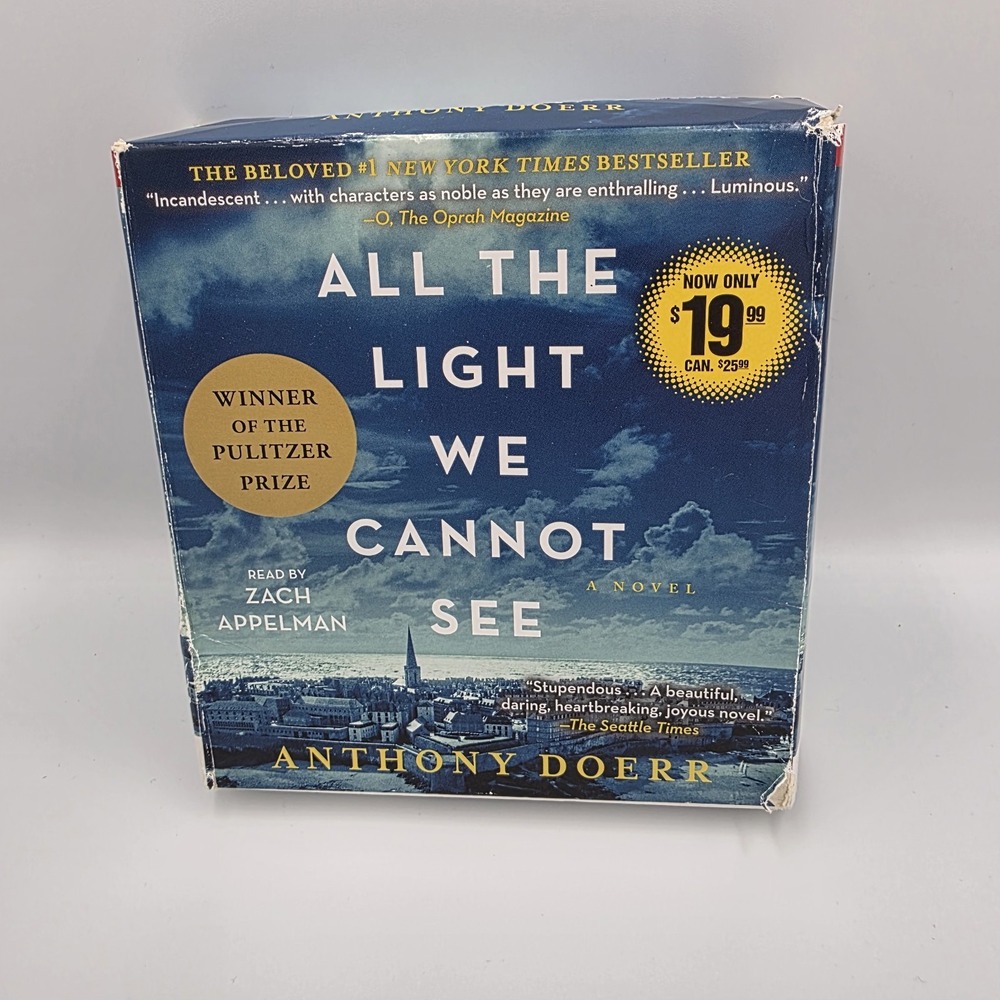 All the Light We Cannot‎ See: A Novel - Audio CD, by Doerr Anthony - Good